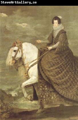 Diego Velazquez Queen Isabel on Horseback (detail) (df01)